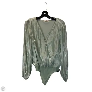 Bodysuit By Entro In Green, Size: M intimates bodysuit smart casual bodysuit