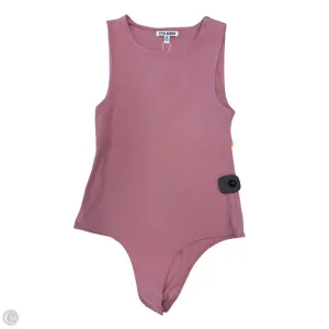cotton bodysuit Bodysuit By Steve Madden In Pink, Size: M