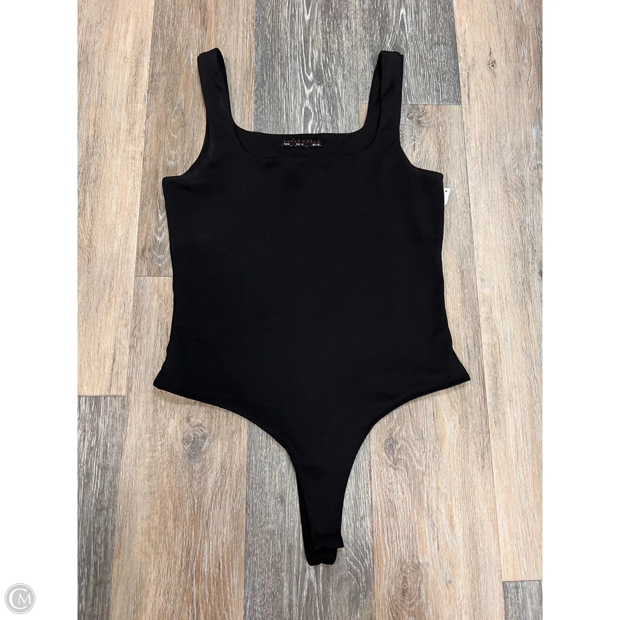 celebrity style bodysuit black bodysuit Bodysuit By Dress Forum In Black, Size: M