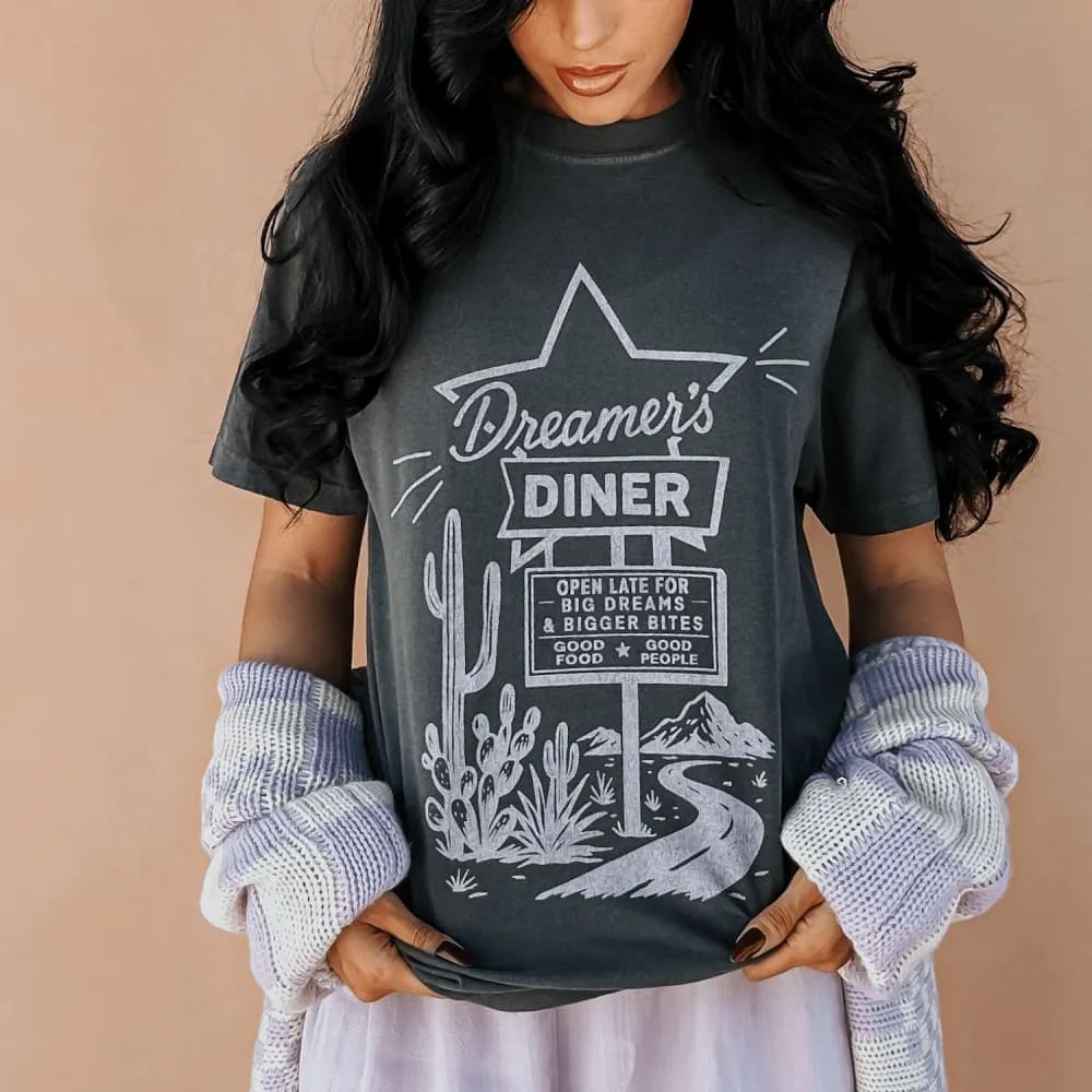 Dreamer's Diner Tee Stylish Comfort Sporty Appeal