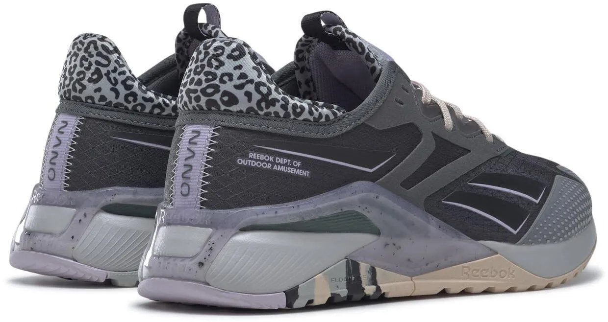 Thermoregulating Foam Body Alignment Reebok Nano X2 TR Adventure Womens Training Shoes - Grey