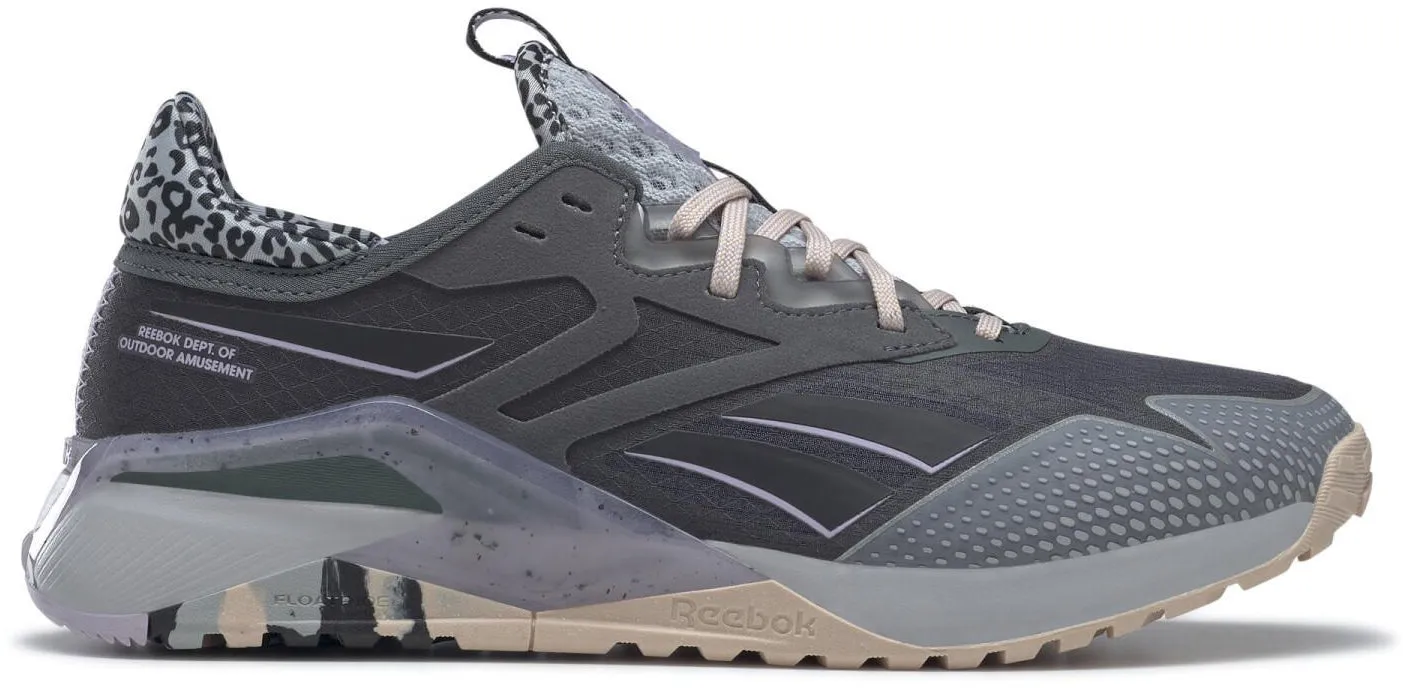 Stretchable Upper High   Quality Reebok Nano X2 TR Adventure Womens Training Shoes - Grey