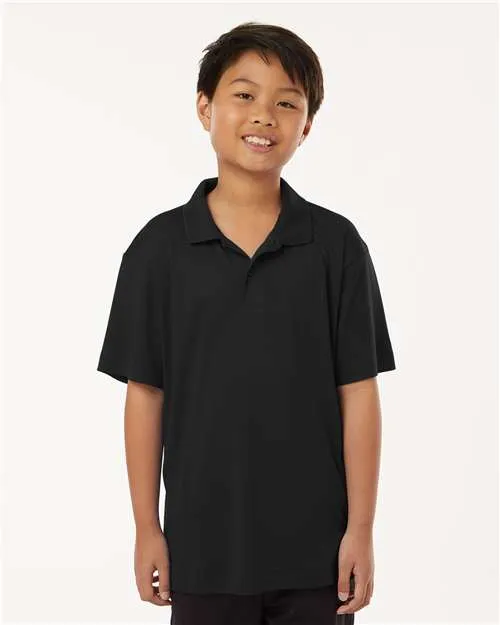 AllPro 41800Y Pro-Lock Youth Performance Polo Breathable Knitwear
