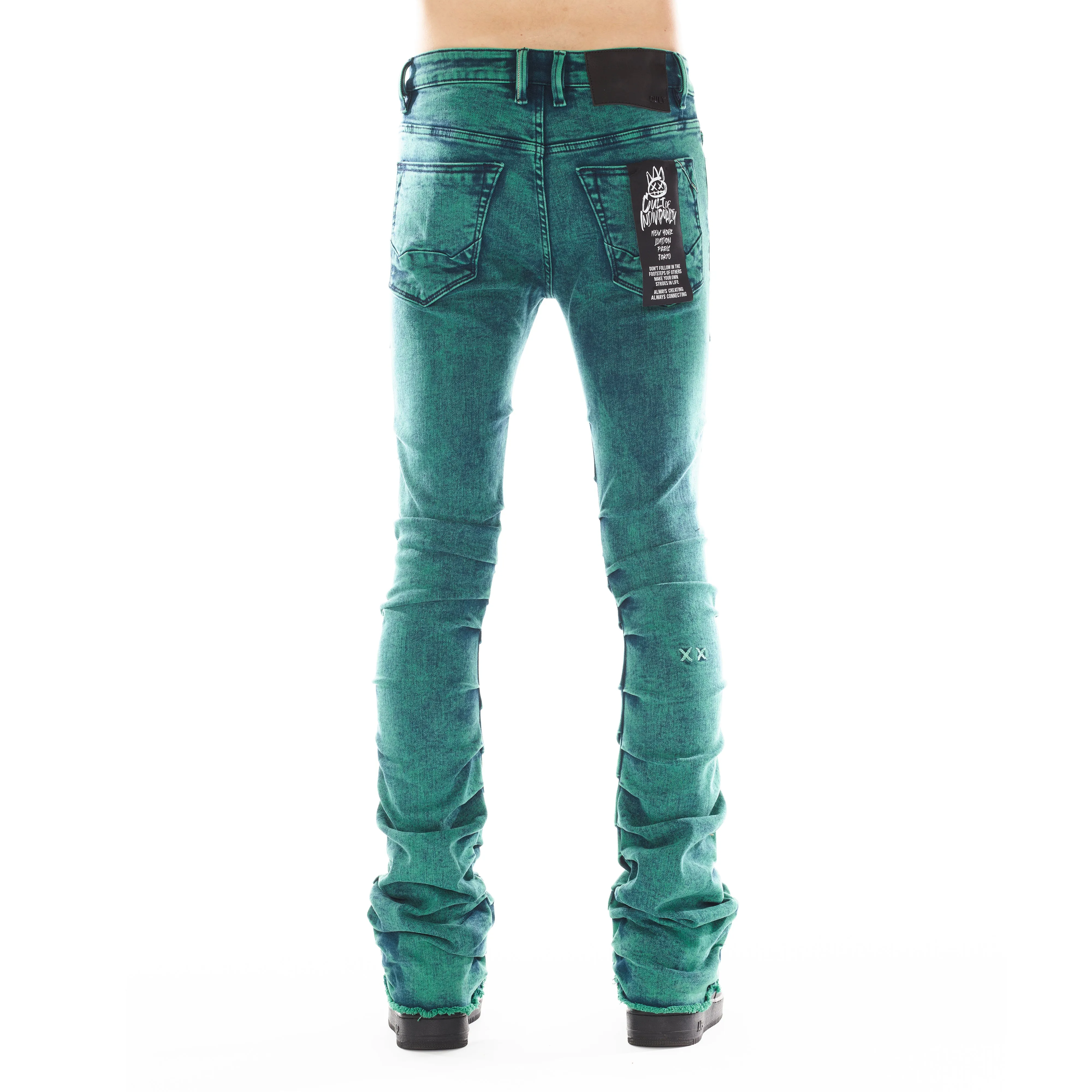 HIPSTER NOMAD BOOT IN EMERALD Unisex Wear Premium Polished Look