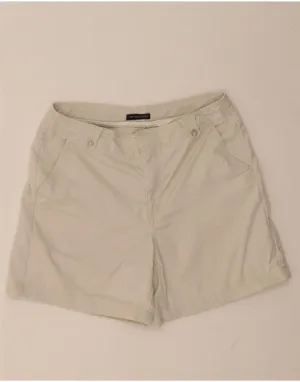 DOCKERS Womens Favorite Fit Chino Shorts US 8 Medium W30  Grey Cotton Spring Collection