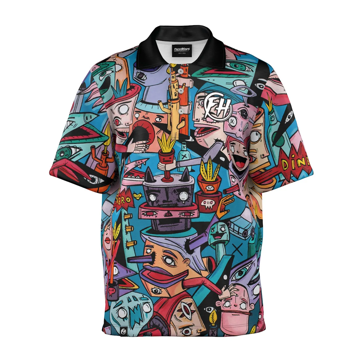 Spring Collection Dinero Oversized Polo Shirt