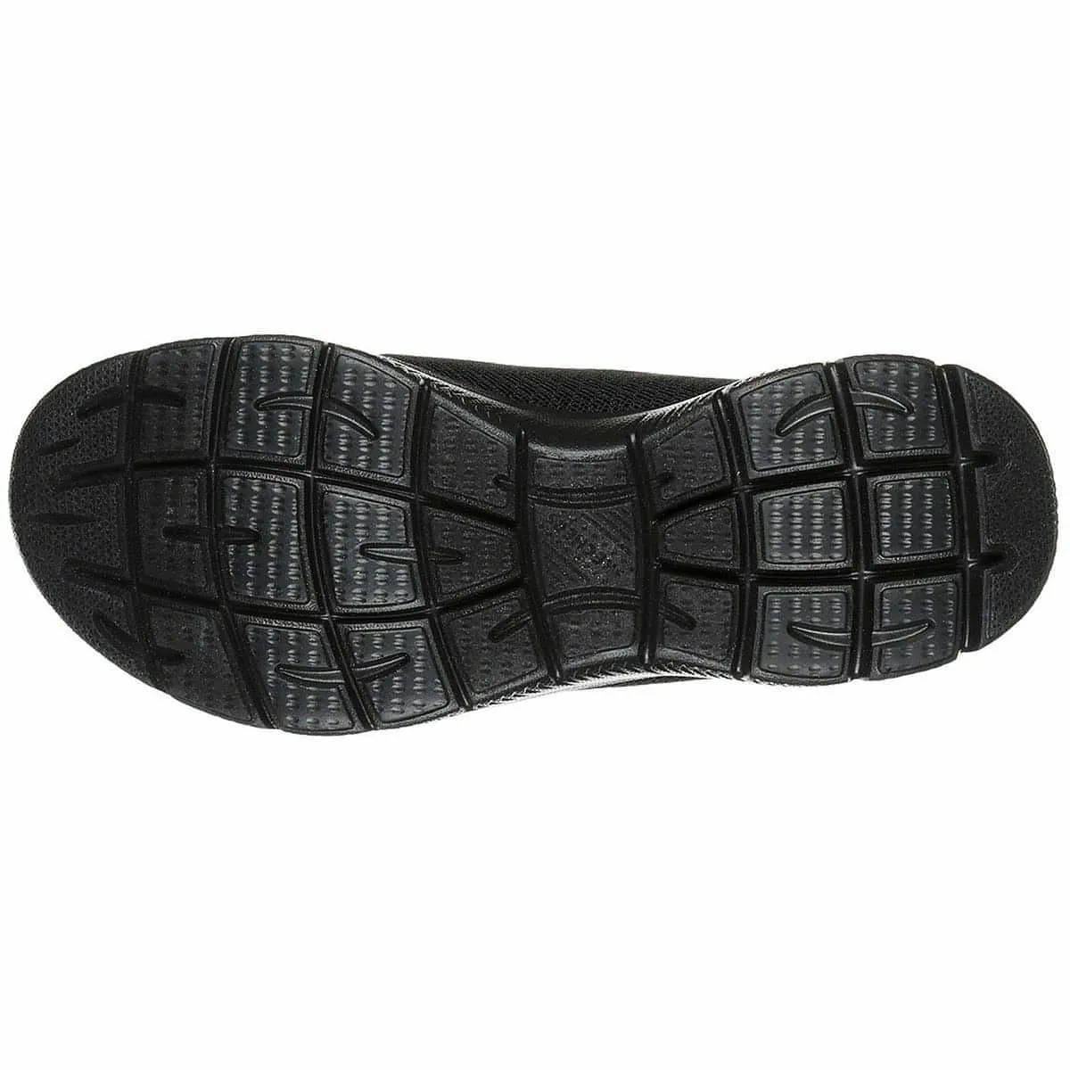 Comfortable Sockliner Skechers Summits Womens Training Shoes - Black