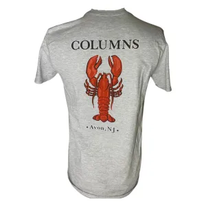 Col-Tall Lobster T-Shirt Gray Non Shrink Material Customer Favorite