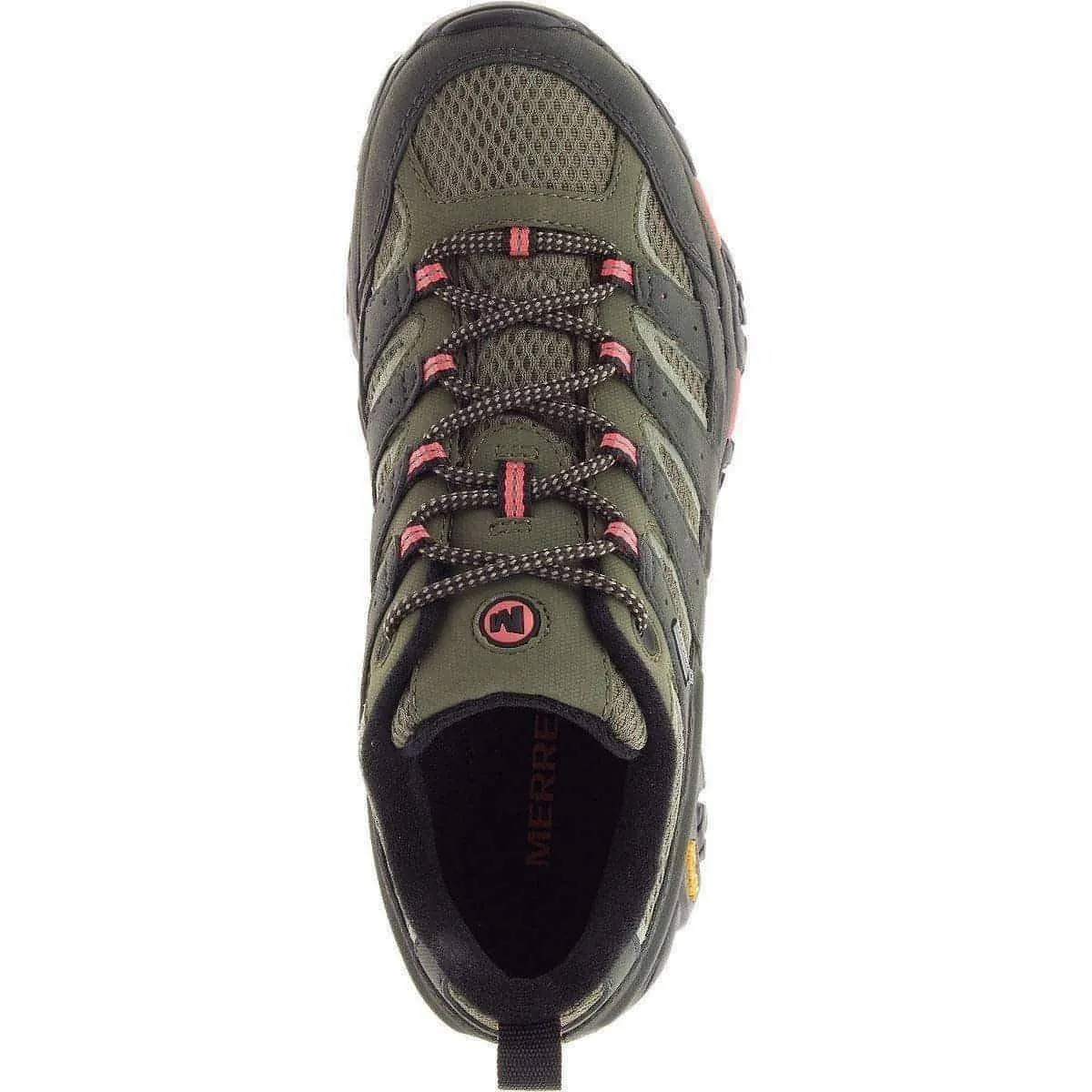 Merrell Moab 2 GORE-TEX Womens Walking Shoes - Green Rock Support