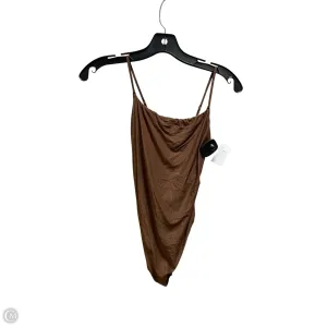 Bodysuit By Aerie In Brown, Size: S formal bodysuit casual chic bodysuit