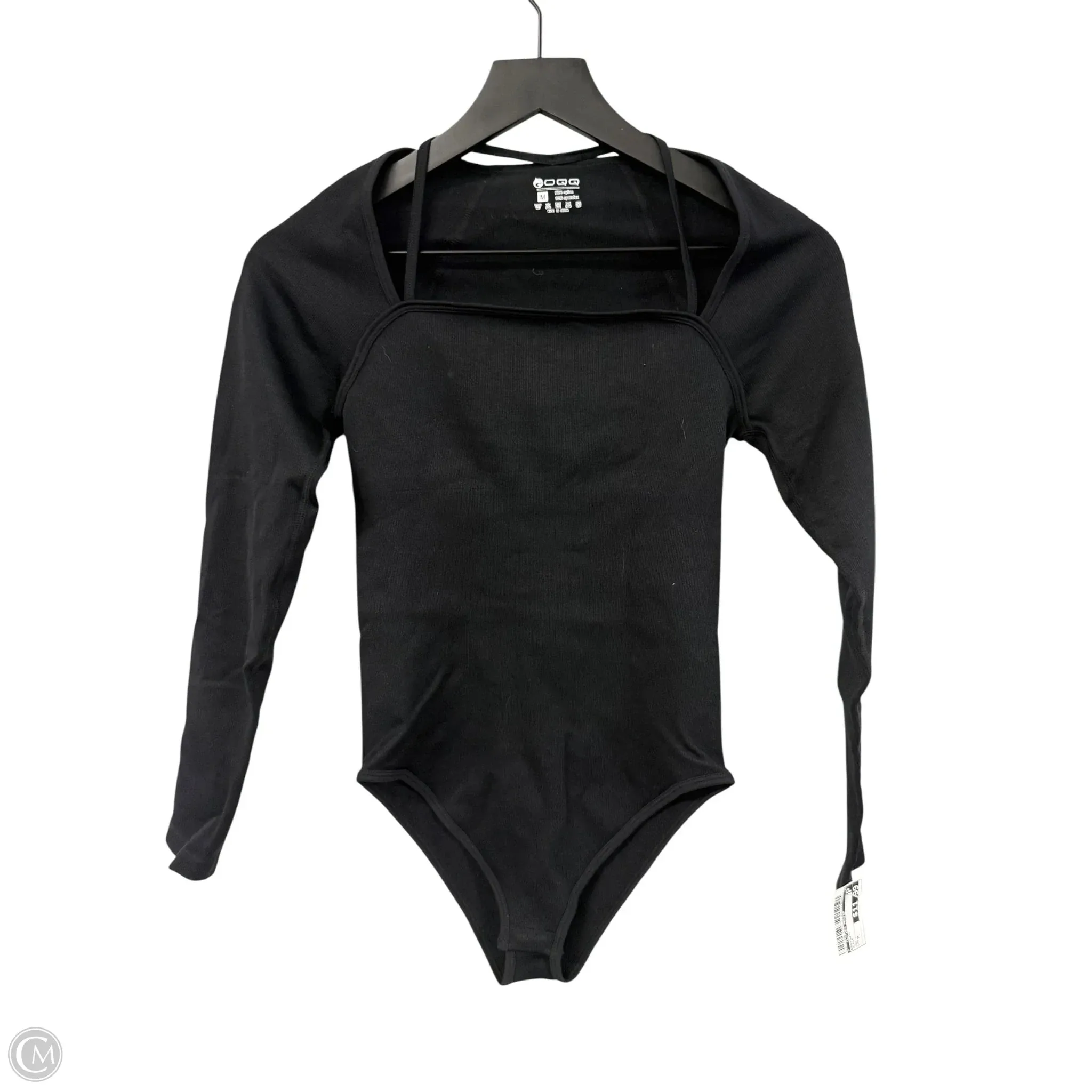 Bodysuit By Clothes Mentor In Black, Size: M loungewear bodysuit