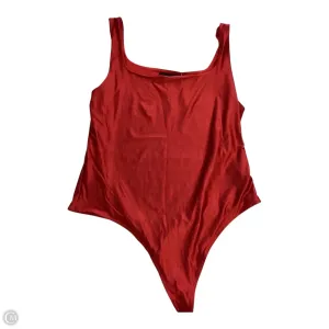 Bodysuit By House Of Harlow In Red, Size: L daily bodysuit