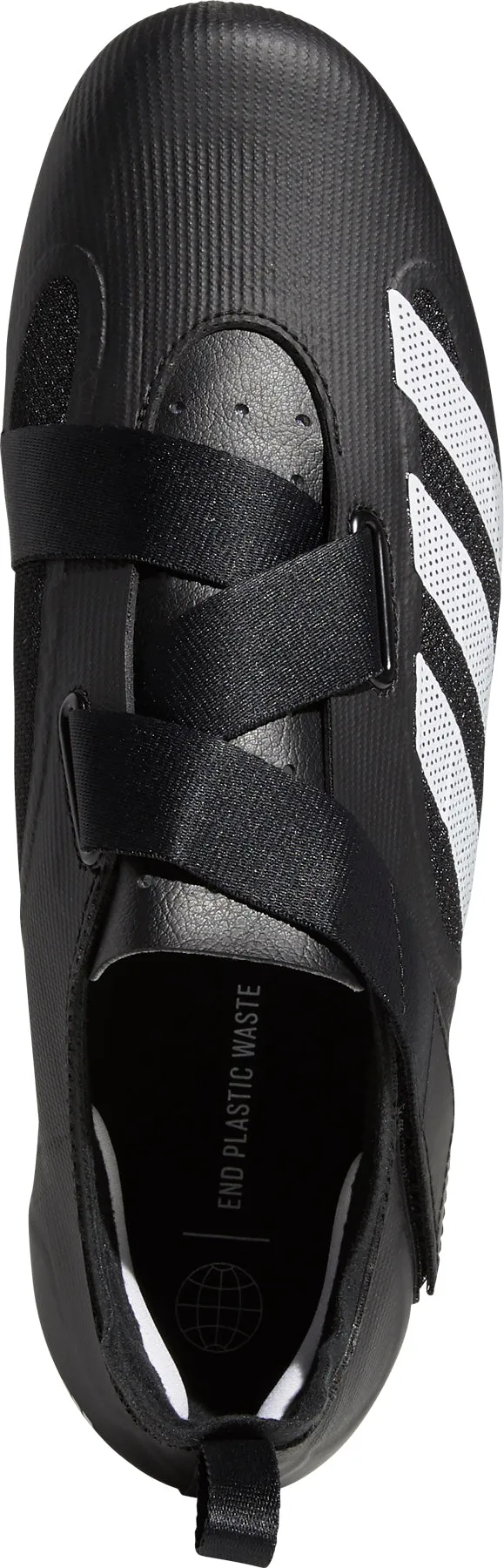 Balanced Grip Street Use adidas Indoor / Spinning Cycling Shoes - Black