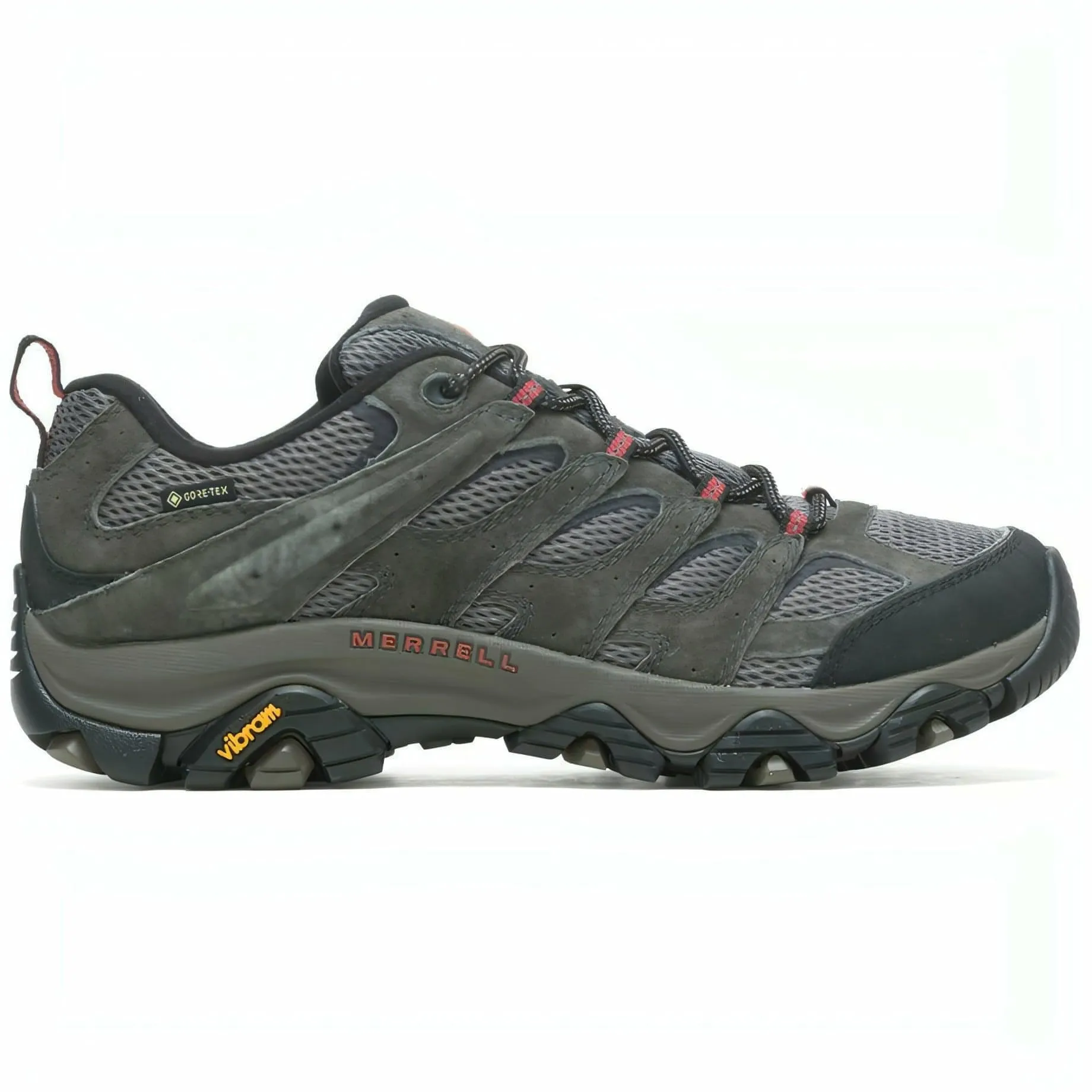 Merrell Moab 3 GORE-TEX Mens Walking Shoes - Grey Foot Shield Water Barrier