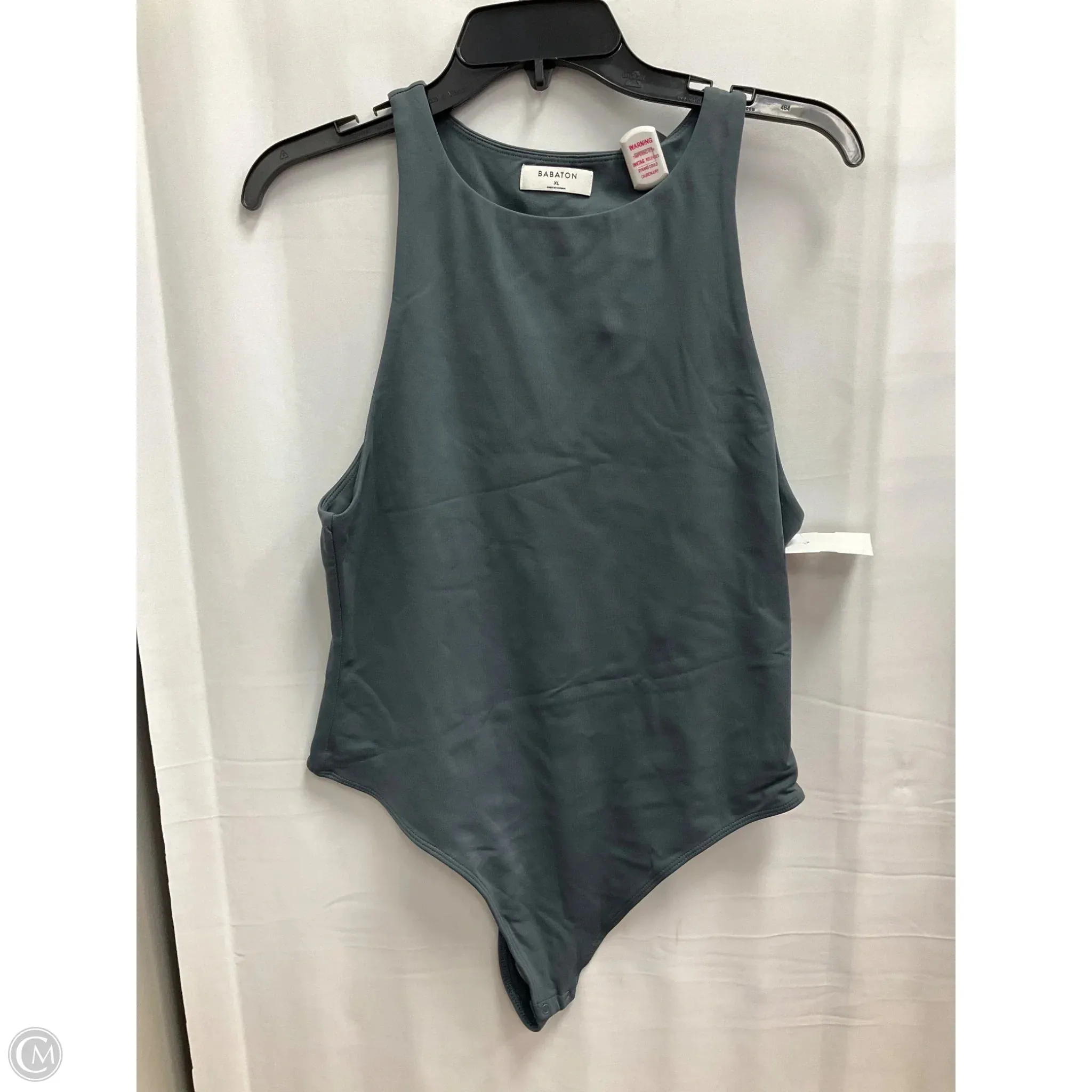 Bodysuit By Babaton In Teal, Size: Xl autumn bodysuit classic bodysuit