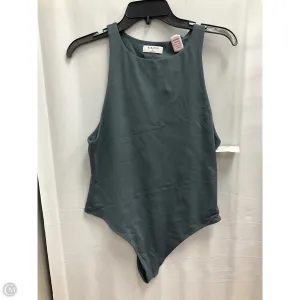 Bodysuit By Babaton In Teal, Size: Xl autumn bodysuit classic bodysuit