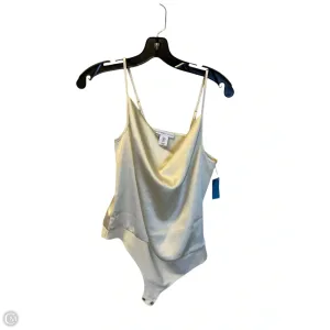 office bodysuit instagram bodysuit Bodysuit By Clothes Mentor In Cream, Size: S