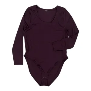 Bodysuit By Old Navy In Purple, Size:2X thermal bodysuit fashion blogger bodysuit
