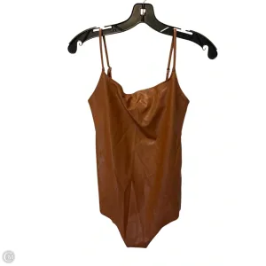 Bodysuit By Commando In Brown, Size: M red bodysuit daily bodysuit