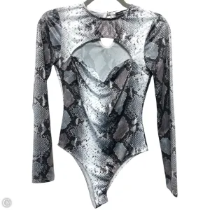 Bodysuit By Fashion Nova In Animal Print, Size: S designer bodysuit