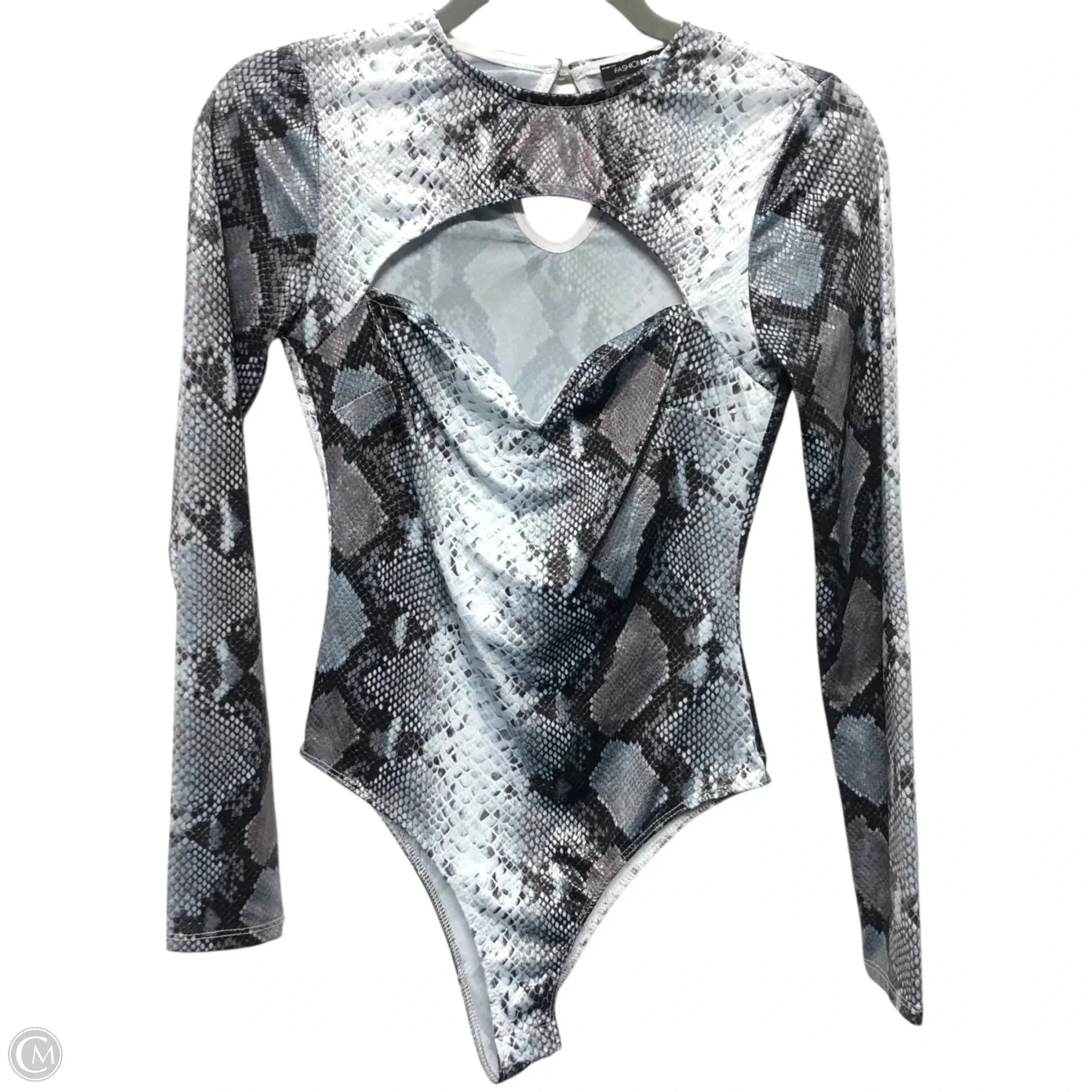 Bodysuit By Fashion Nova In Animal Print, Size: S designer bodysuit
