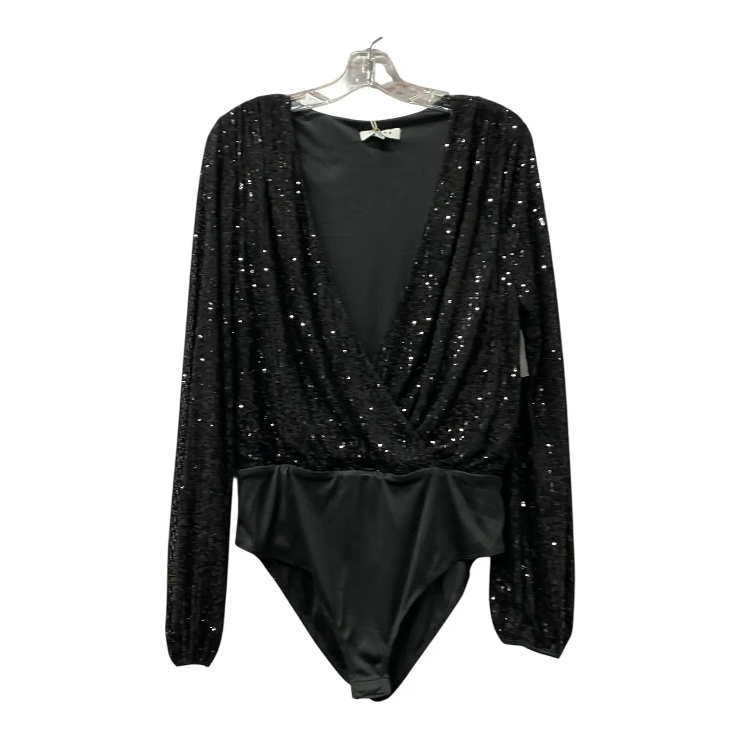 Bodysuit By Gilli In Black, Size:L daily bodysuit