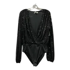 Bodysuit By Gilli In Black, Size:L daily bodysuit