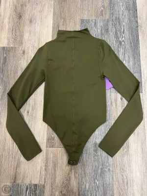 oversized bodysuit stretchy bodysuit Bodysuit By Good American In Green, Size: S/M