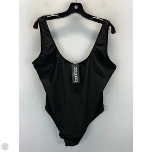 organic cotton bodysuit two piece bodysuit Bodysuit By Boohoo Boutique In Black, Size: 16
