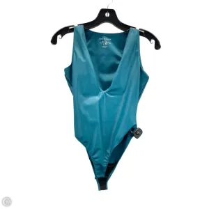 Bodysuit By True Religion In Teal, Size: S holiday bodysuit minimal bodysuit