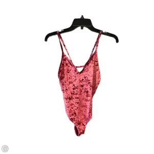 Bodysuit By Clothes Mentor In Red, Size: S bodysuit outfit