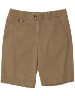 Snag Resistant Fabric DOCKERS Womens Chino Shorts US 10 Large W32  Beige Cotton