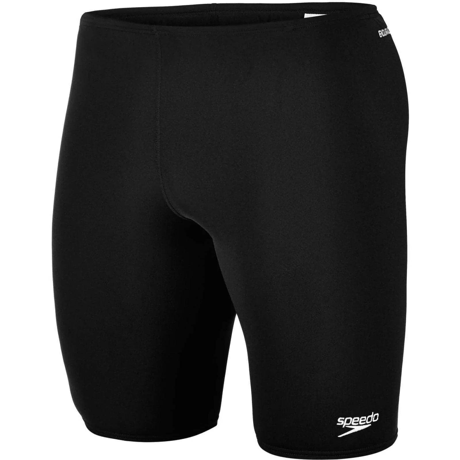 Chafe-free hypoallergenic material Speedo Endurance Plus Mens Jammer Swim Shorts - Black