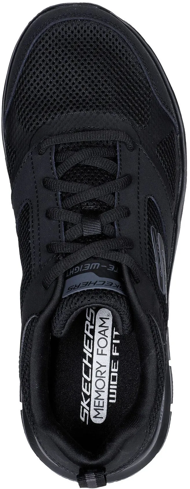 Skechers Track Syntac Mens Training Shoes - Black Athletic Aesthetic