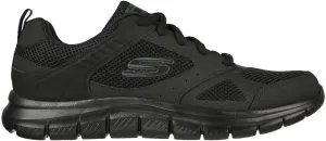 Skechers Track Syntac Mens Training Shoes - Black Non Irritating Stitching
