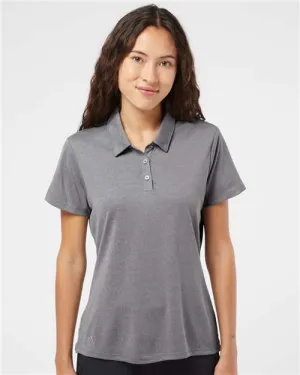 Layered Hem Reinforcement AllPurpose Knitting Adidas A241 Women's Heathered Polo