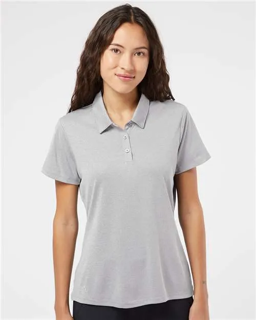 Chill Layer Comfort Wear Adidas A241 Women's Heathered Polo