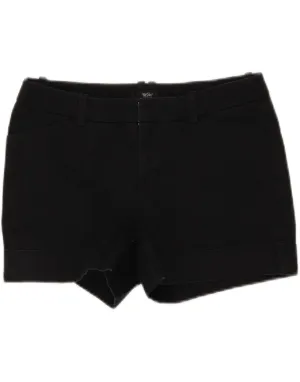 MOSSIMO Womens Chino Shorts US 2 XS W28 Black Cotton Fashionable Pick