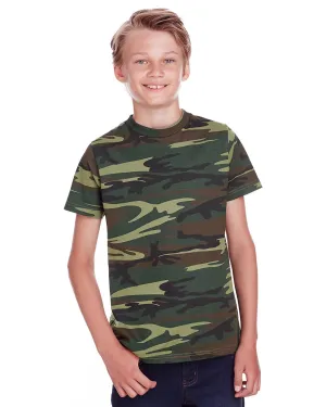 Code Five C52207 Youth Camo T-Shirt Outdoor Leisure Look