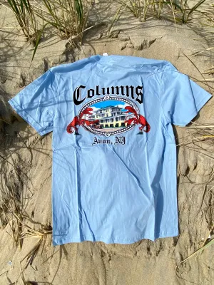 short sleeved Col-Bldg T-Shirt Carolina Blue
