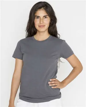 Los Angeles Apparel 21002 USA-Made Women's Fine Jersey T-Shirt Lightweight Fashion