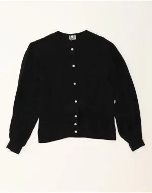 Effortless Comfort VINTAGE Womens Shirt Blouse IT 42 Medium Black