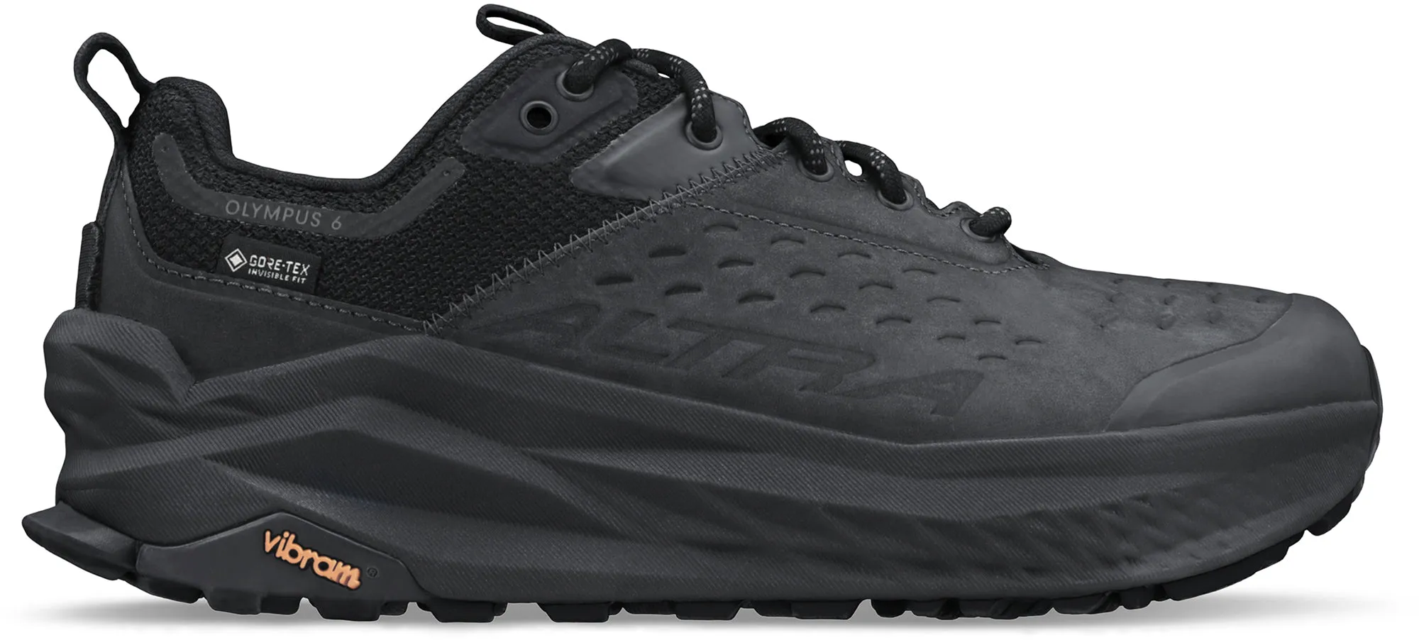 Trail Performance Fit Altra Olympus 6 GORE-TEX Womens Walking Shoes - Black