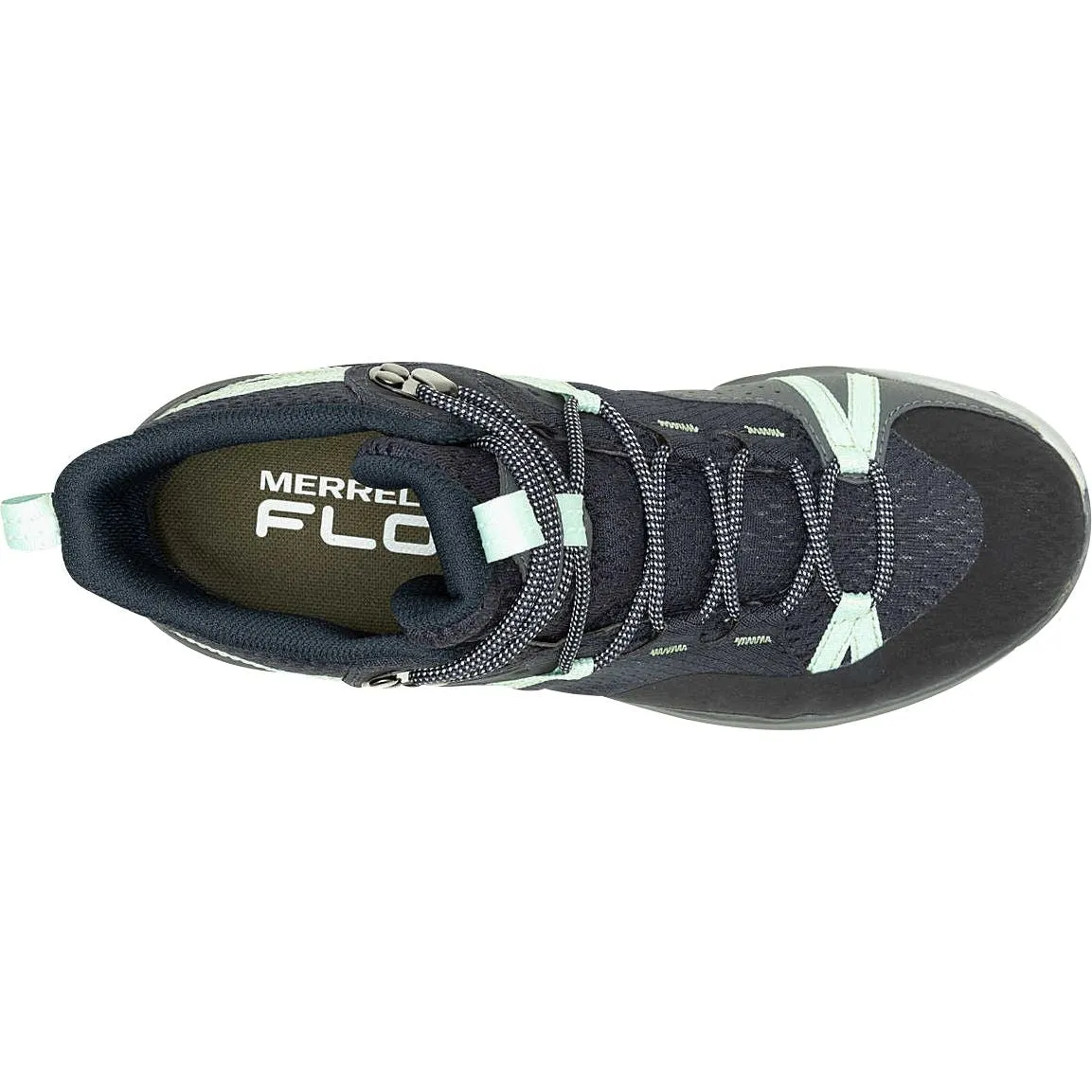 Peak Trek All Season Trekking Merrell Siren 4 Mid GORE-TEX Womens Walking Boots - Navy