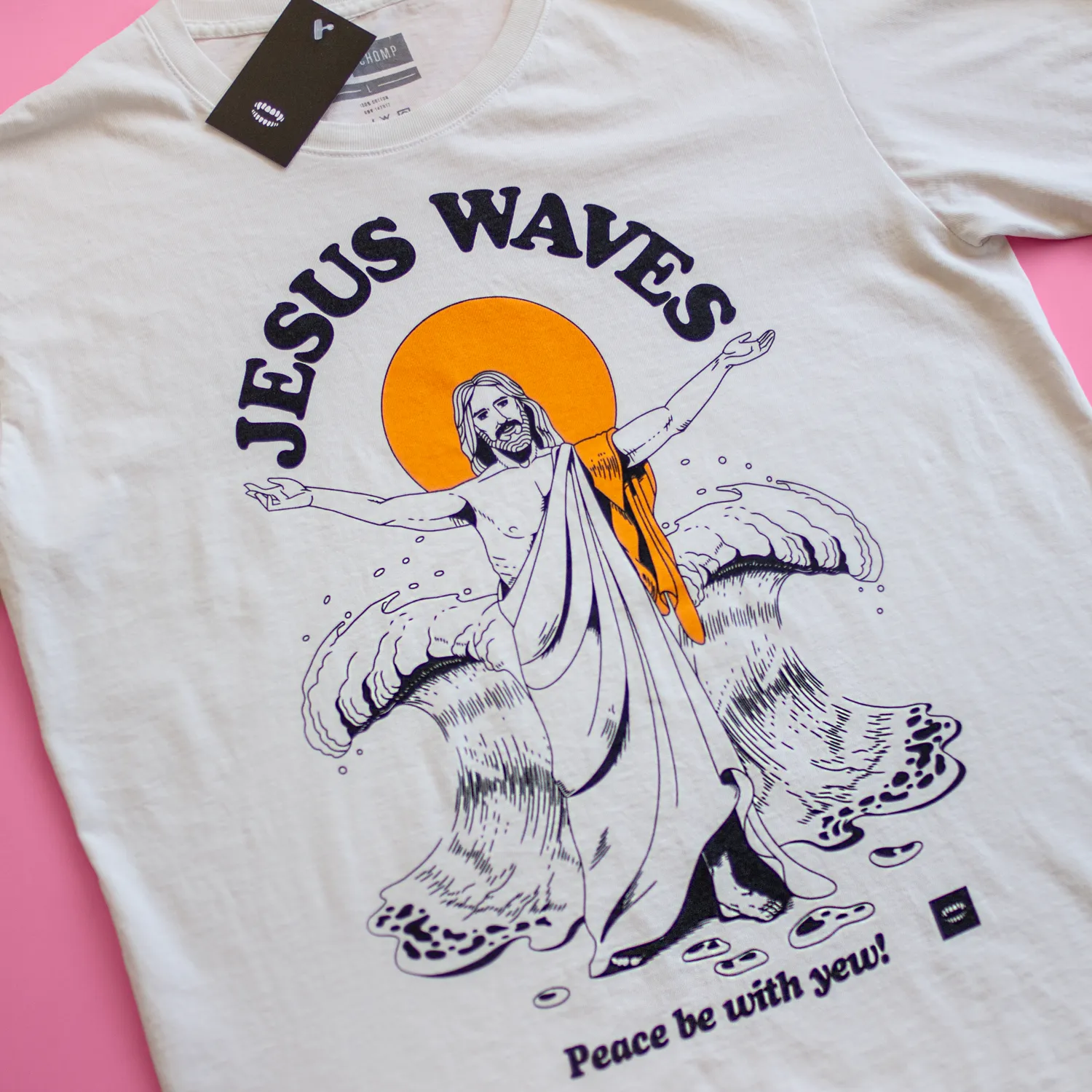 Stylish Design Jesus Waves [Ivory]