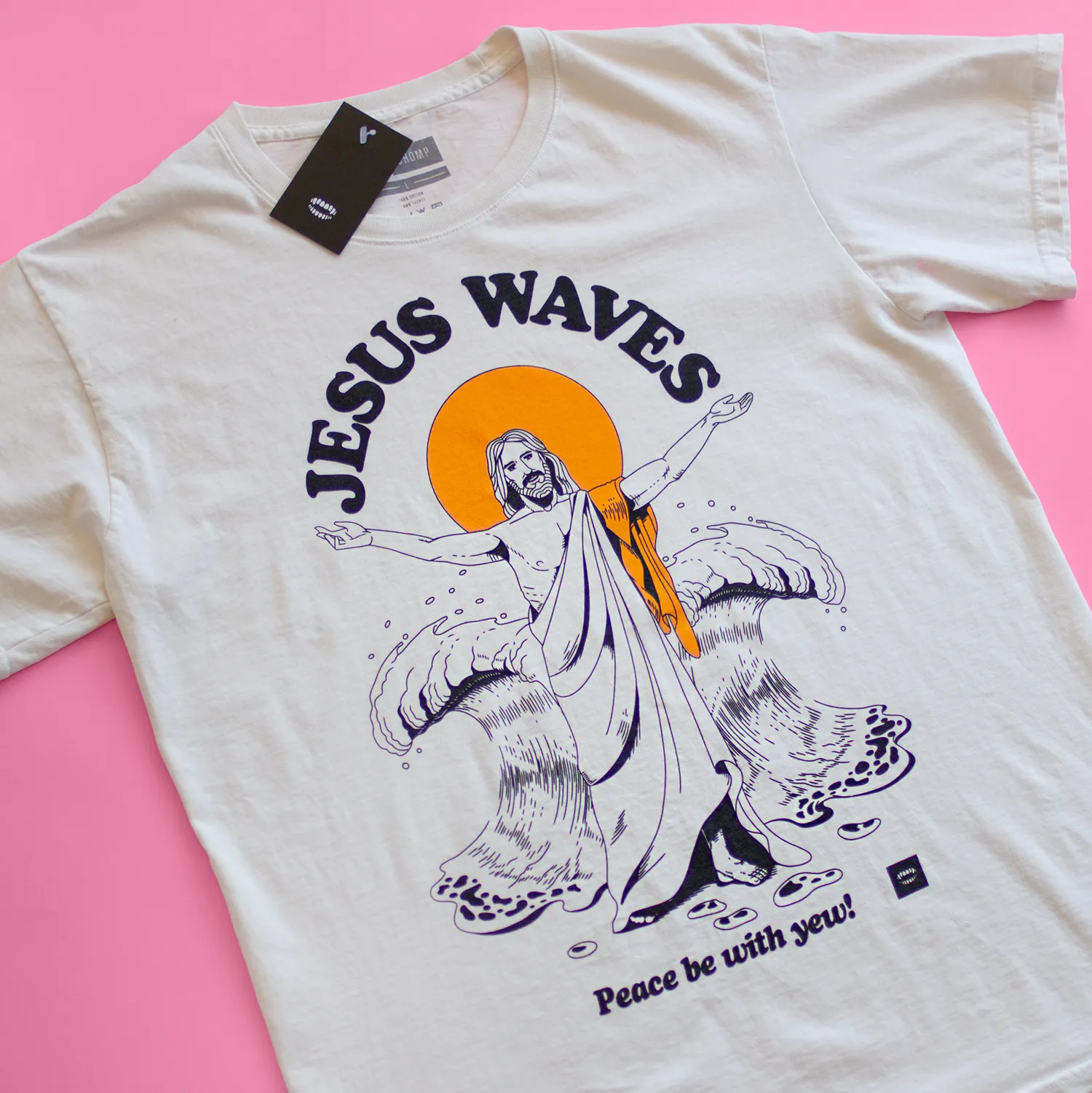 Jesus Waves [Ivory] Daily Trend Look Active Style Trend