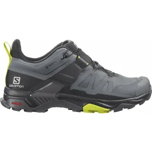 Salomon X Ultra 4 GORE-TEX Mens Walking Shoes - Grey Reliable Nature Trek