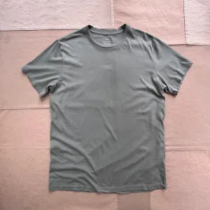 Short Sleeve Supima Crew Tee, Rye Grass Timeless Design coordinate with other items