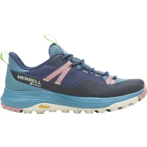 Merrell Siren 4 GORE-TEX Womens Walking Shoes - Blue Waterproof Performance Trekking Path