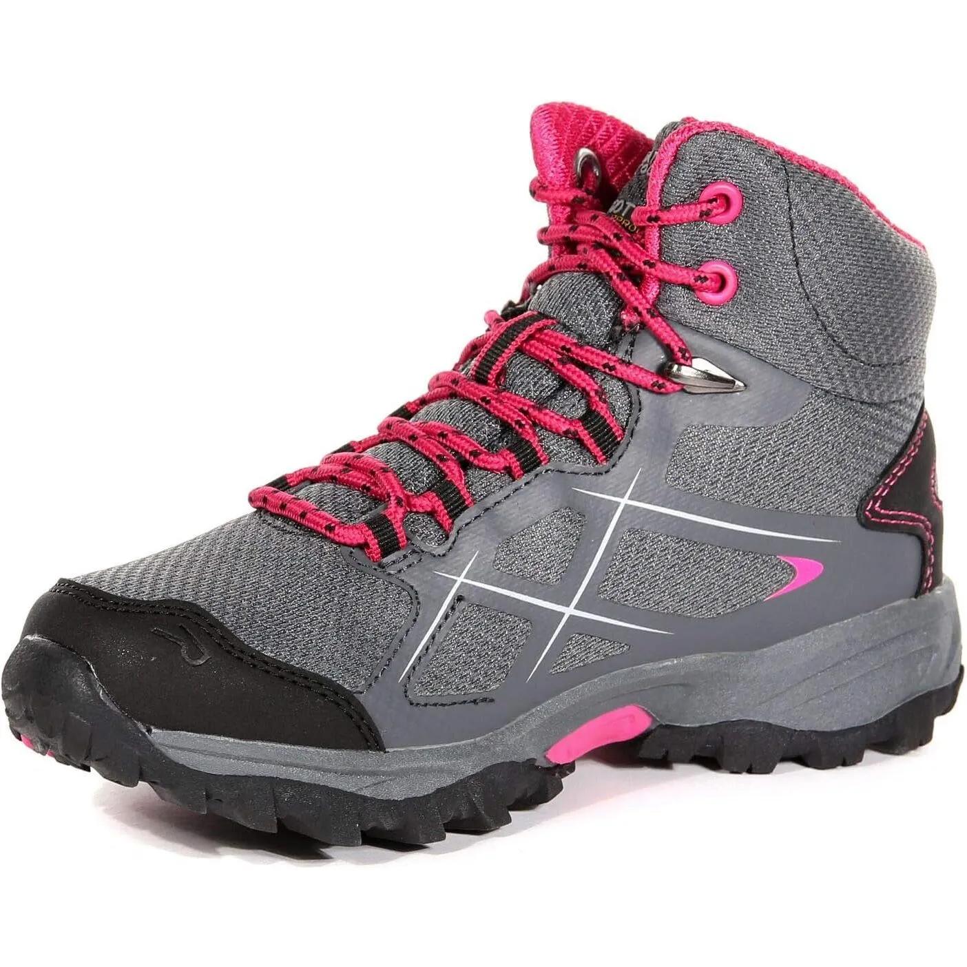 Regatta Kota Mid Junior Waterproof Walking Boots - Grey Nature Explorer